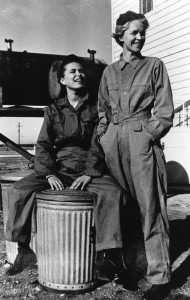 Phyllis Arby & Mildred, Women's Army Corps WW2
